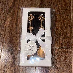 Gold Crown Teaspoon Set